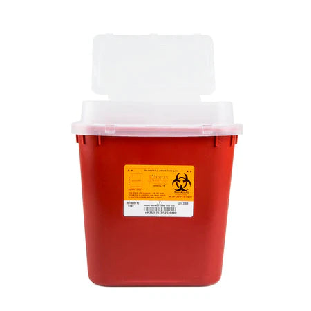 2 Gallon Sharps Container w/ Lid  Each
